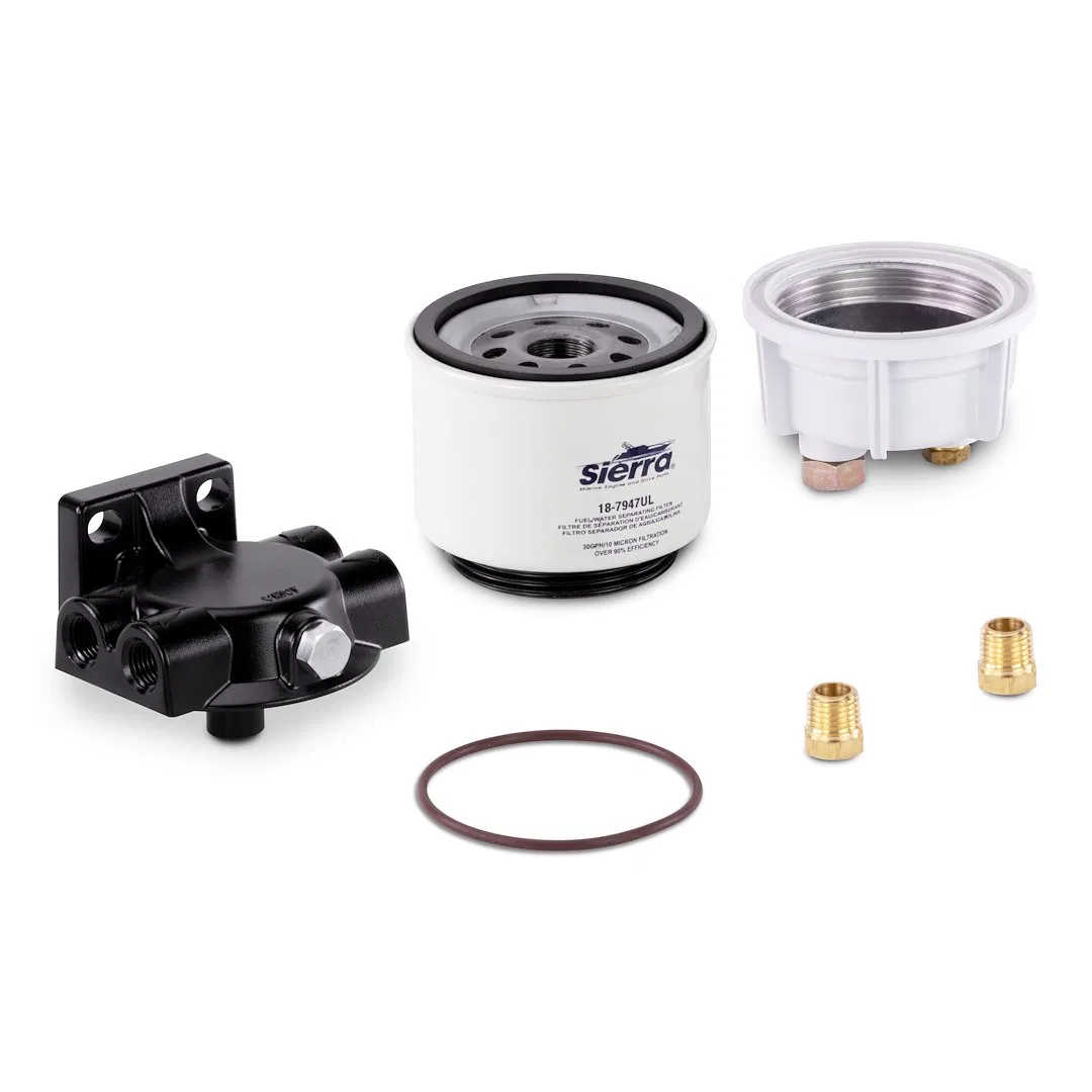18-99292 – SIERRAMARINE Fuel Water Separator, Replacement Filter 10 Micron Meets USCG CFR Regulations Fits Outboard E...